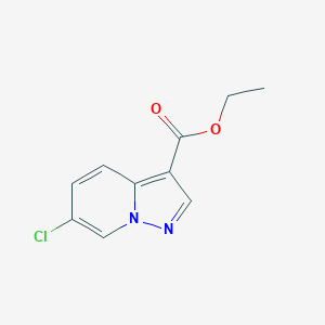 molecular formula C10H9ClN2O2 B1365358 Ethyl 6-chloropyrazolo[1,5-a]pyridine-3-carboxylate CAS No. 55899-28-0