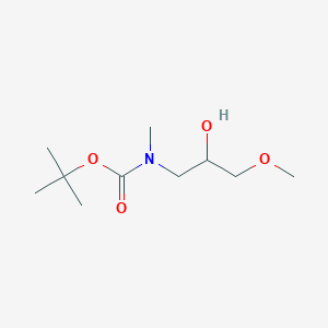 Tert-butyl (2-hydroxy-3-methoxypropyl)(methyl)carbamate