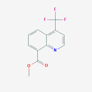 Methyl 4-(trifluoromethyl)quinoline-8-carboxylate