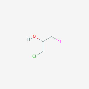 molecular formula C3H6ClIO B13653662 1-Chloro-3-iodo-2-propanol 