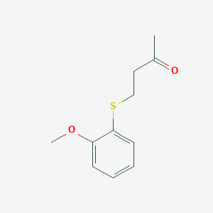 4-((2-Methoxyphenyl)thio)butan-2-one