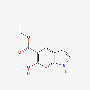 Ethyl 6-hydroxy-1H-indole-5-carboxylate