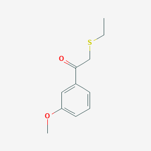 2-(Ethylthio)-1-(3-methoxyphenyl)ethan-1-one