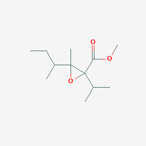 Methyl 3-(sec-butyl)-2-isopropyl-3-methyloxirane-2-carboxylate