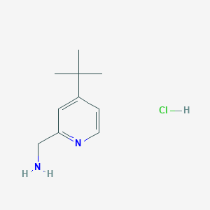 (4-(tert-Butyl)pyridin-2-yl)methanamine hydrochloride