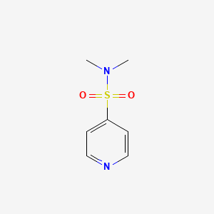 molecular formula C7H10N2O2S B13653880 N,N-Dimethylpyridine-4-sulfonamide 