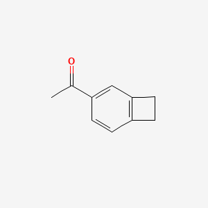 1-(Bicyclo[4.2.0]octa-1,3,5-trien-3-yl)ethanone