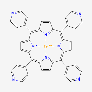 Iron(2+);5,10,15,20-tetrapyridin-4-ylporphyrin-22,24-diide