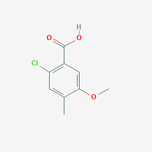 2-Chloro-5-methoxy-4-methylbenzoic acid