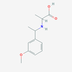 (1-(3-Methoxyphenyl)ethyl)alanine