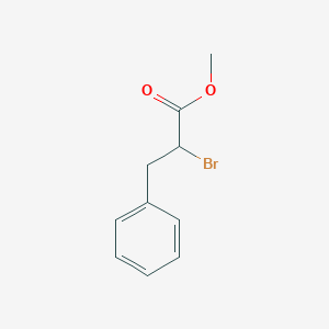 molecular formula C10H11BrO2 B1365407 Methyl 2-bromo-3-phenylpropanoate CAS No. 3196-22-3