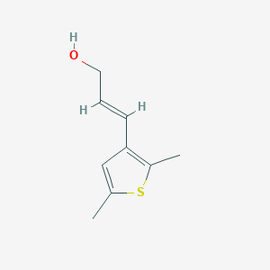 3-(2,5-Dimethylthiophen-3-yl)prop-2-en-1-ol