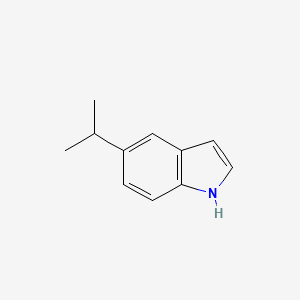 molecular formula C11H13N B1365413 5-(1-Methylethyl)-1H-indole CAS No. 97820-51-4