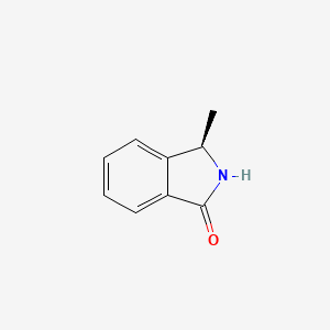molecular formula C9H9NO B1365421 (R)-3-Methylisoindolin-1-one CAS No. 131615-22-0