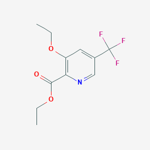 Ethyl 3-ethoxy-5-(trifluoromethyl)picolinate