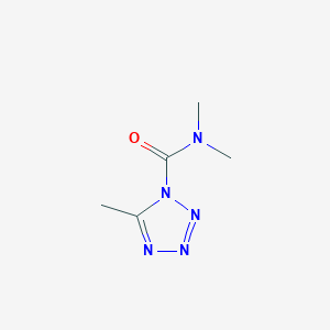 N,N,5-trimethyl-1H-1,2,3,4-tetrazole-1-carboxamide