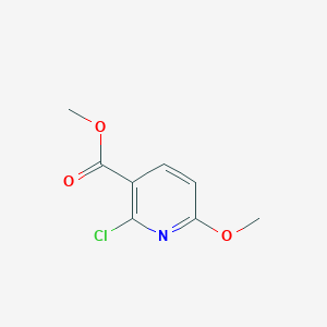 molecular formula C8H8ClNO3 B1365426 2-氯-6-甲氧基烟酸甲酯 CAS No. 95652-77-0