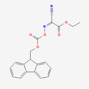 ethyl (2Z)-2-cyano-2-(9H-fluoren-9-ylmethoxycarbonyloxyimino)acetate