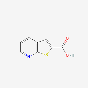 molecular formula C8H5NO2S B1365431 噻吩并[2,3-b]吡啶-2-羧酸 CAS No. 59944-76-2
