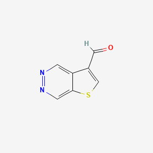 Thieno[2,3-d]pyridazine-3-carbaldehyde