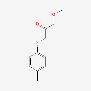 1-Methoxy-3-(p-tolylthio)propan-2-one