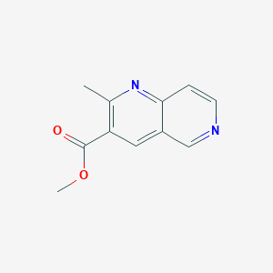 Methyl 2-methyl-1,6-naphthyridine-3-carboxylate