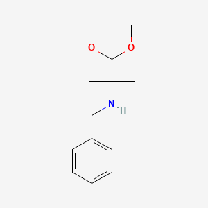 N-Benzyl-1,1-dimethoxy-2-methylpropan-2-amine