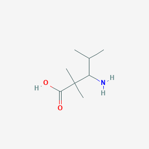 3-Amino-2,2,4-trimethylpentanoic acid