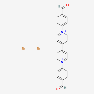 1,1'-Bis(4-formylphenyl)-[4,4'-bipyridine]-1,1'-diium bromide