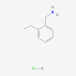 molecular formula C9H14ClN B13654601 (2-Ethylphenyl)methanamine hydrochloride 