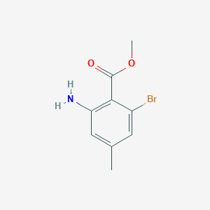 Methyl 2-amino-6-bromo-4-methylbenzoate