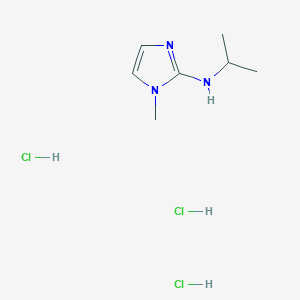 Isopropyl-(1-methyl-1h-imidazol-2-yl)amine trihydrochloride