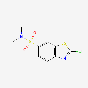 2-chloro-N,N-dimethyl-1,3-benzothiazole-6-sulfonamide