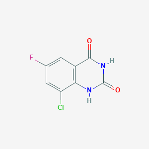 8-Chloro-6-fluoroquinazoline-2,4-diol