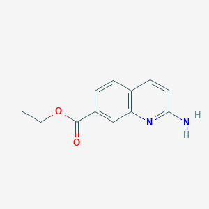 Ethyl 2-aminoquinoline-7-carboxylate