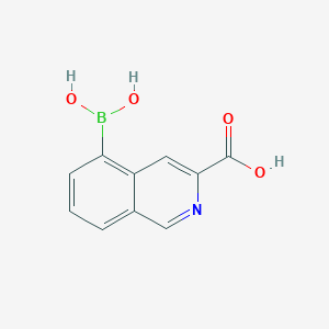 5-Boronoisoquinoline-3-carboxylic acid