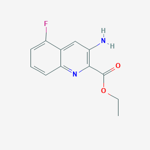 Ethyl 3-amino-5-fluoroquinoline-2-carboxylate