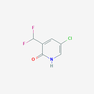 5-Chloro-3-(difluoromethyl)pyridin-2(1H)-one