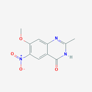 7-Methoxy-2-methyl-6-nitroquinazolin-4(3H)-one