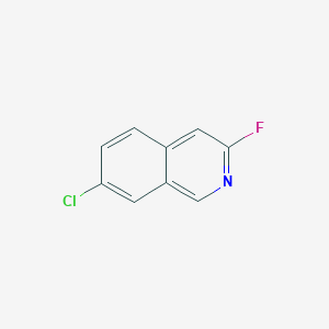 7-Chloro-3-fluoroisoquinoline