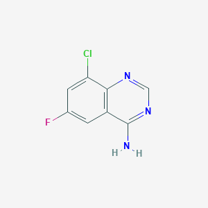 8-Chloro-6-fluoroquinazolin-4-amine