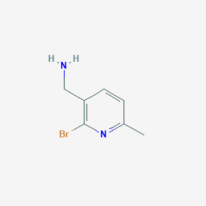 (2-Bromo-6-methylpyridin-3-YL)methanamine