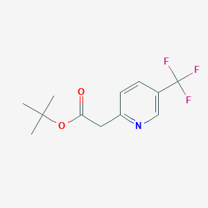 tert-Butyl 2-(5-(trifluoromethyl)pyridin-2-yl)acetate