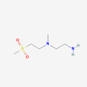 n1-Methyl-n1-(2-(methylsulfonyl)ethyl)ethane-1,2-diamine