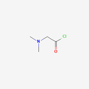 molecular formula C4H8ClNO B1365508 2-(二甲氨基)乙酰氯 CAS No. 51552-16-0