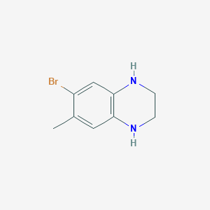 6-Bromo-7-methyl-1,2,3,4-tetrahydroquinoxaline