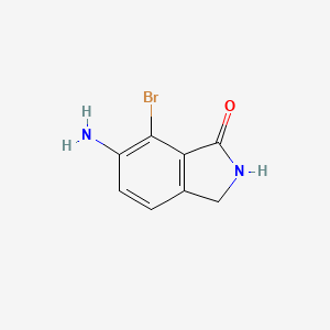 6-Amino-7-bromoisoindolin-1-one