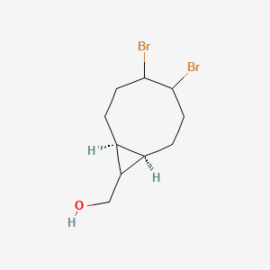 rel-((1R,8S,9s)-4,5-Dibromobicyclo[6.1.0]nonan-9-yl)methanol