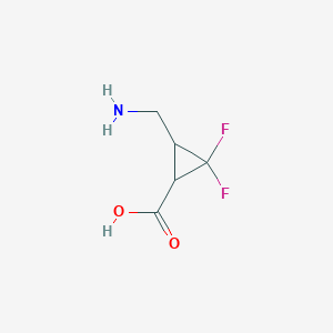 (1S,3R)-3-(Aminomethyl)-2,2-difluorocyclopropanecarboxylic acid