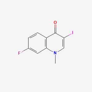 7-Fluoro-3-iodo-1-methyl-1,4-dihydroquinolin-4-one